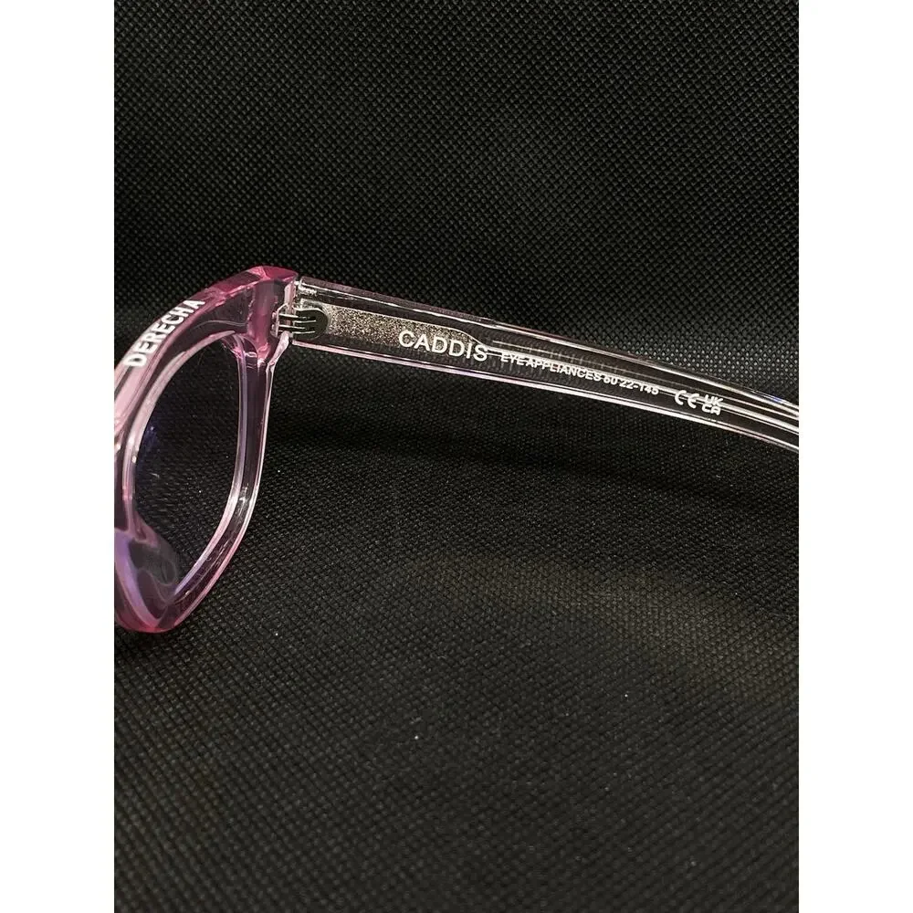Caddis Progressive Zone D28 Readers 3.00 in Polished Clear Pink
